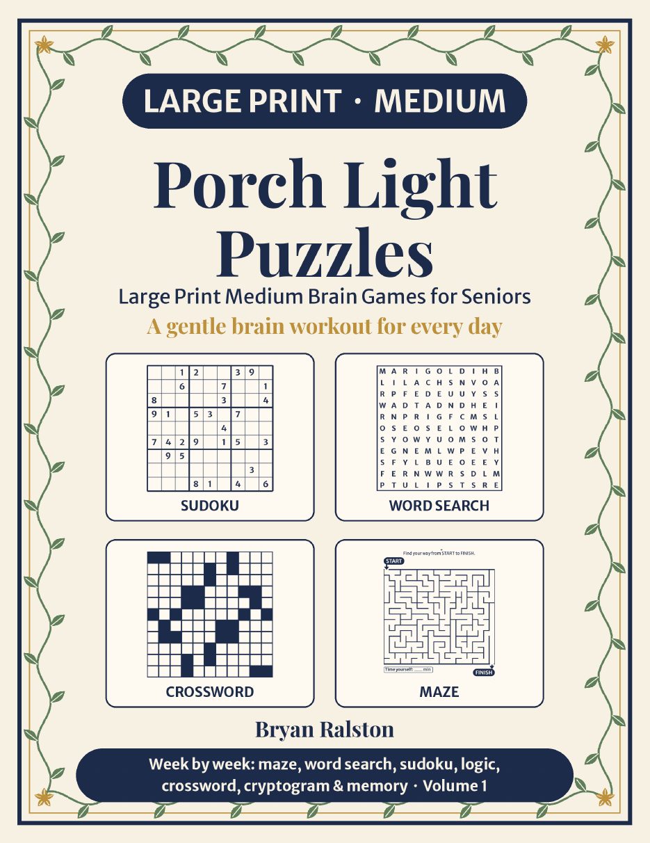 Cover of Porch Light Puzzles, Vol. 1